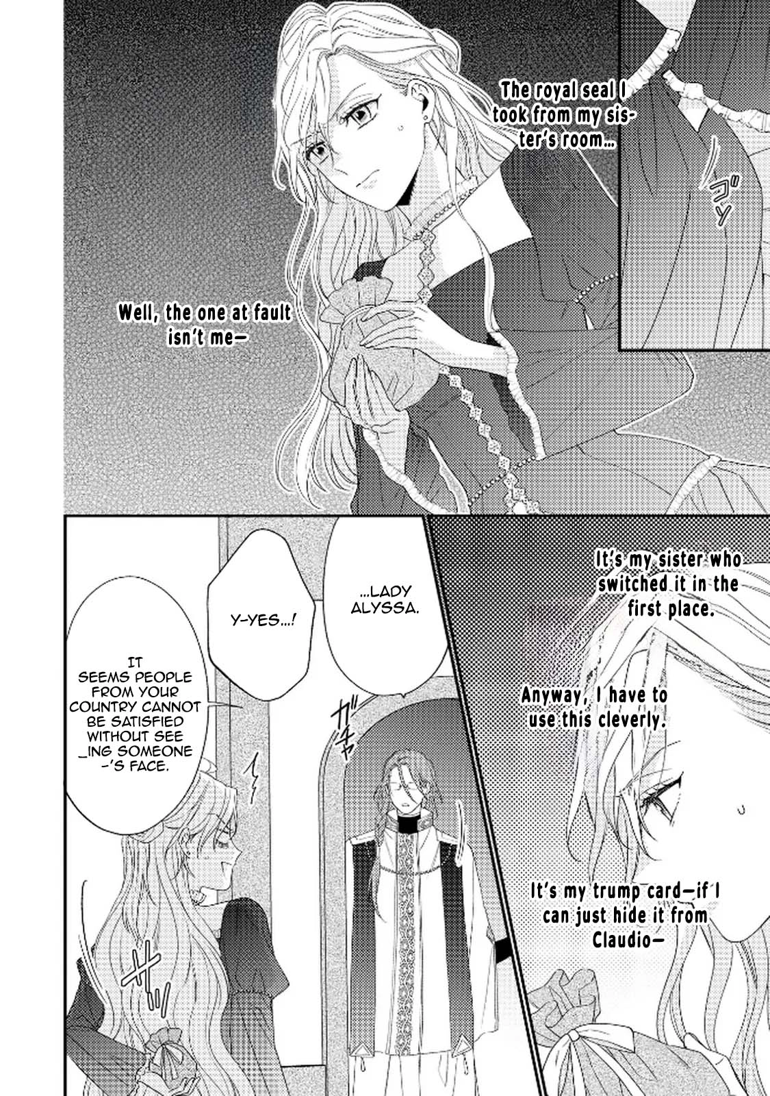 The Villainess Rejects the Saint Route. Chapter 5 - . Page 22